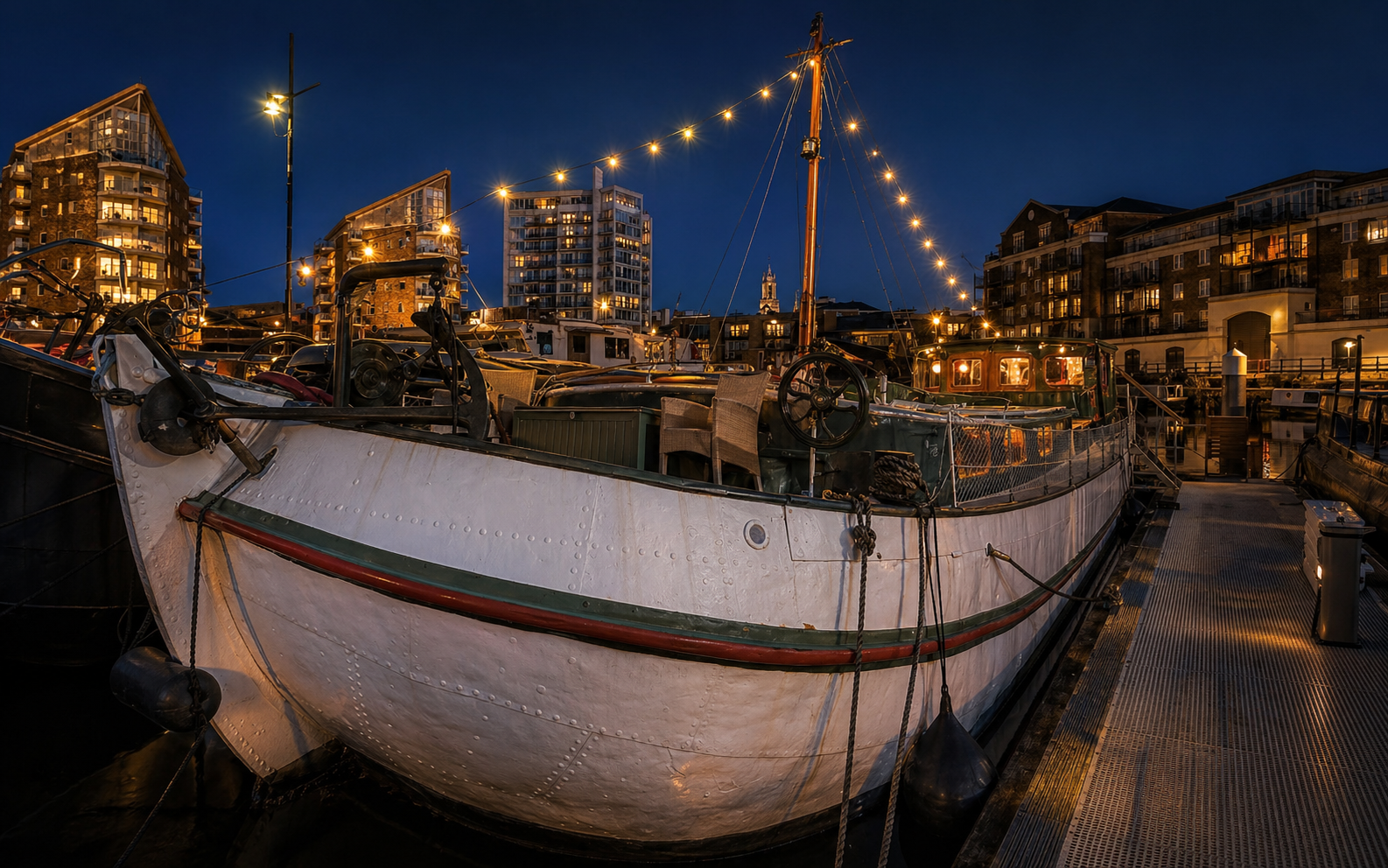 Night mooring lights